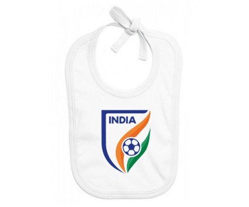Bavoir bébé personnalisé India national football team