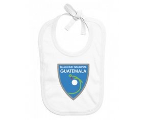 Bavoir bébé personnalisé Guatemala national football team