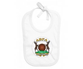 Bavoir bébé personnalisé Antigua and Barbuda national football team