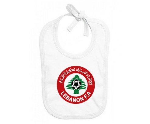 Bavoir bébé personnalisé Lebanon national football team