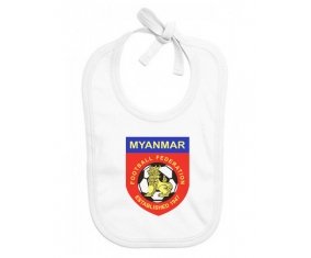 Bavoir bébé personnalisé Myanmar national football team