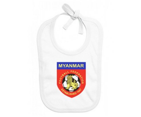 Bavoir bébé personnalisé Myanmar national football team