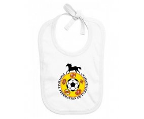 Bavoir bébé personnalisé Turkmenistan national football team