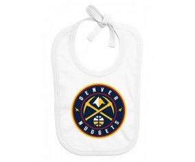Bavoir bébé personnalisé Denver Nuggets