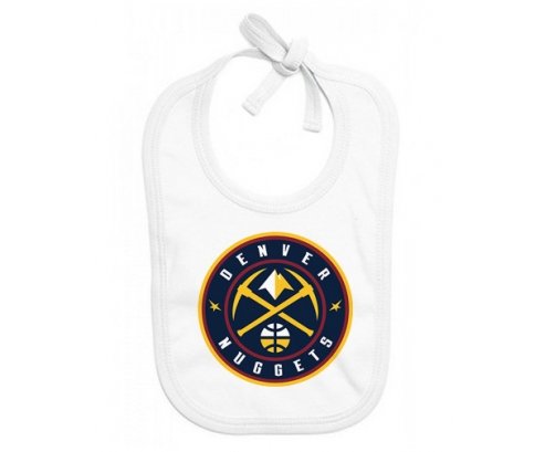 Bavoir bébé personnalisé Denver Nuggets
