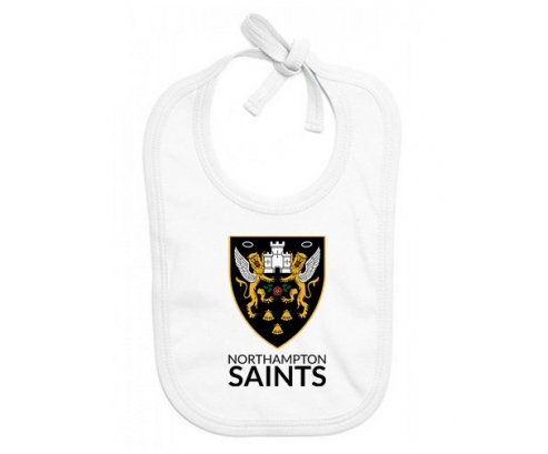 Bavoir bébé personnalisé Northampton Saints