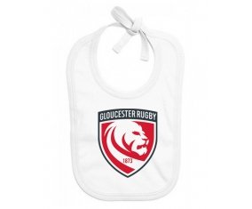 Bavoir bébé personnalisé Gloucester Rugby