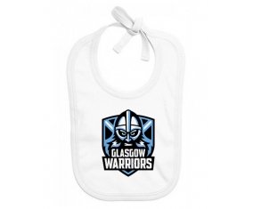 Bavoir bébé personnalisé Glasgow Warriors Rugby