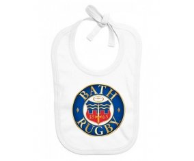 Bavoir bébé personnalisé Bath Rugby