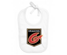 Bavoir bébé personnalisé Newport Gwent Dragons