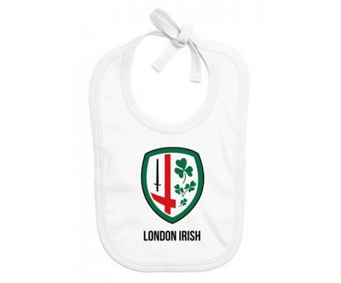 Bavoir bébé personnalisé London Irish
