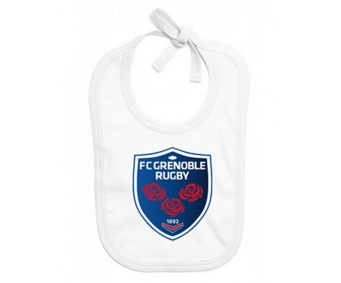 Bavoir bébé personnalisé FC Grenoble Rugby