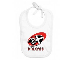 Bavoir bébé personnalisé Cornish Pirates