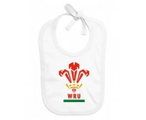 Bavoir bébé personnalisé Wales Rugby XV