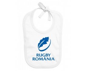 Bavoir bébé personnalisé Romania Rugby XV