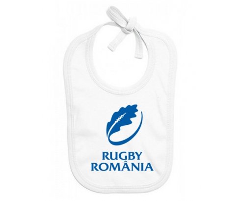 Bavoir bébé personnalisé Romania Rugby XV