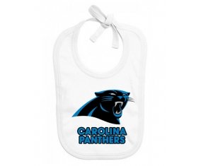 Bavoir bébé personnalisé Carolina Panthers