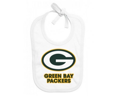 Bavoir bébé personnalisé Green Bay Packers