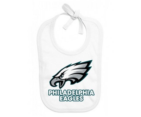 Bavoir bébé personnalisé Philadelphia Eagles