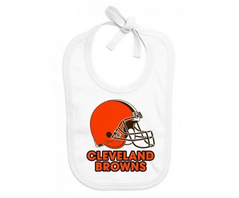 Bavoir bébé personnalisé Cleveland Browns
