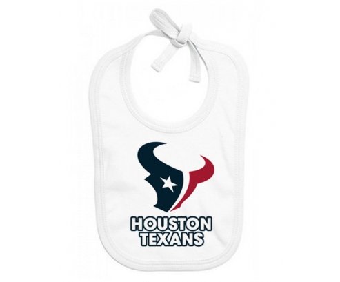 Bavoir bébé personnalisé Houston Texans