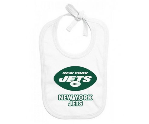 Bavoir bébé personnalisé New York Jets