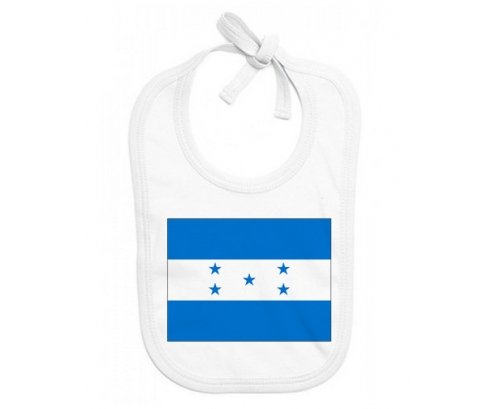 Bavoir bébé personnalisé Drapeau Honduras