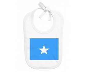 Bavoir bébé personnalisé Drapeau Somalie