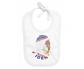 Bavoir bébé personnalisé Empreinte My Identity Samoa américaines