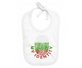 Bavoir bébé personnalisé Empreinte My Identity Bulgarie