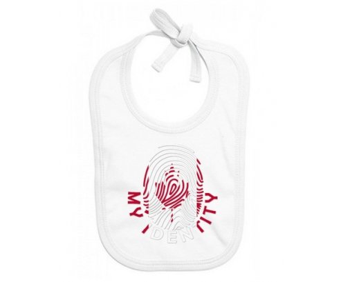 Bavoir bébé personnalisé Empreinte My Identity Canada