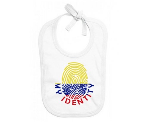 Bavoir bébé personnalisé Empreinte My Identity Colombie