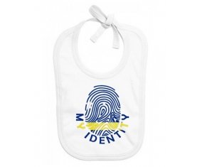 Bavoir bébé personnalisé Empreinte My Identity Curacao