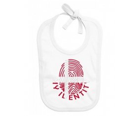 Bavoir bébé personnalisé Empreinte My Identity Danemark