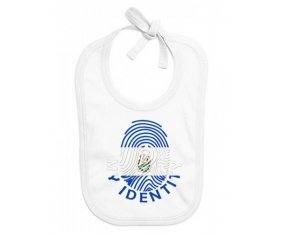 Bavoir bébé personnalisé Empreinte My Identity Le Salvador