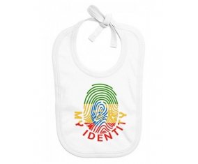 Bavoir bébé personnalisé Empreinte My Identity Ethiopie