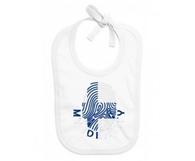 Bavoir bébé personnalisé Empreinte My Identity Finlande