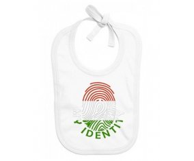Bavoir bébé personnalisé Empreinte My Identity Hongrie