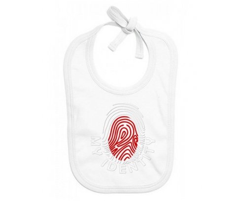 Bavoir bébé personnalisé Empreinte My Identity Japon