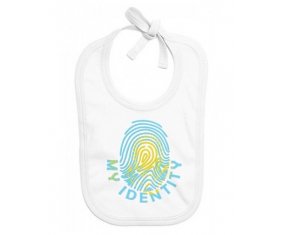 Bavoir bébé personnalisé Empreinte My Identity Kazakhstan