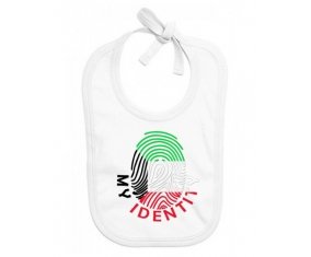 Bavoir bébé personnalisé Empreinte My Identity Koweit