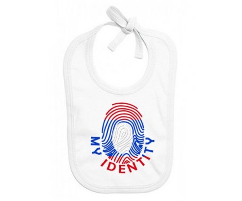 Bavoir bébé personnalisé Empreinte My Identity Laos