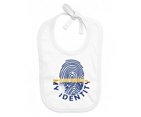 Bavoir bébé personnalisé Empreinte My Identity Nauru
