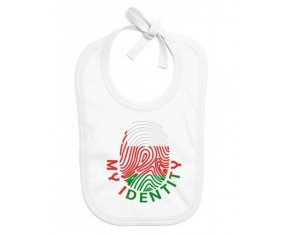 Bavoir bébé personnalisé Empreinte My Identity Oman