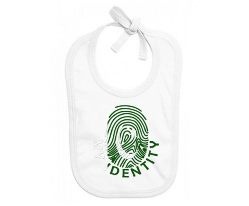 Bavoir bébé personnalisé Empreinte My Identity Pakistan