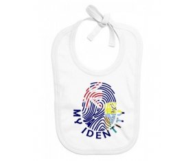 Bavoir bébé personnalisé Empreinte My Identity Sainte-Hélène
