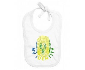 Bavoir bébé personnalisé Empreinte My Identity Saint-Vincent-et-les-Grenadines
