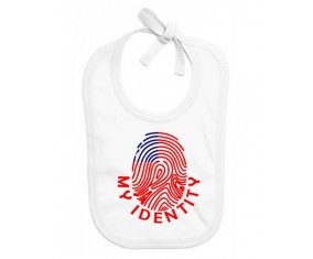 Bavoir bébé personnalisé Empreinte My Identity Samoa