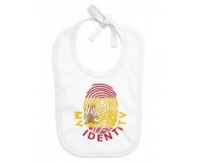 Bavoir bébé personnalisé Empreinte My Identity Espagne
