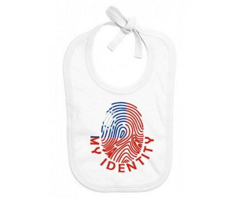 Bavoir bébé personnalisé Empreinte My Identity Taïwan